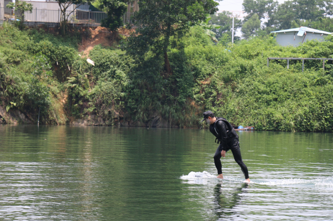 Riders of all levels enjoying ASUFUN electric hydrofoil surfboards across different waters and riding styles.
