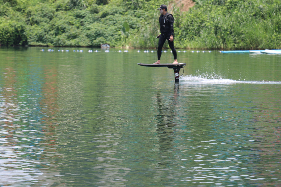 ASUFUN high-performance efoil battery delivering long ride time, safety, and power for electric hydrofoil surfing.